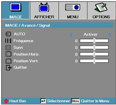 OPTOMA EH500 - Commandes de l'utilisateur - 1