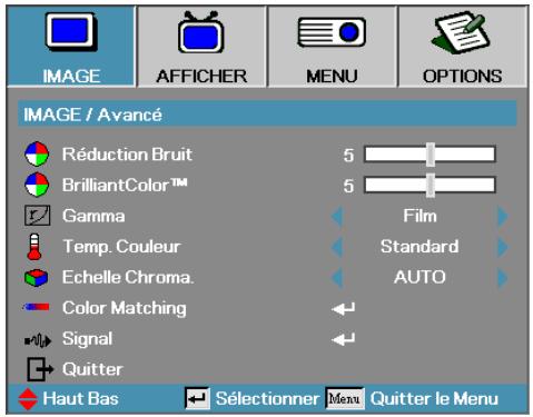 OPTOMA EH500 - Avancé - 1