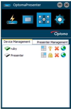 OPTOMA EH501 - Utilisation d'Optoma Presenter - 4