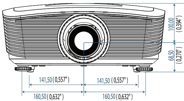 OPTOMA EH503 - Installation au plafond - 2