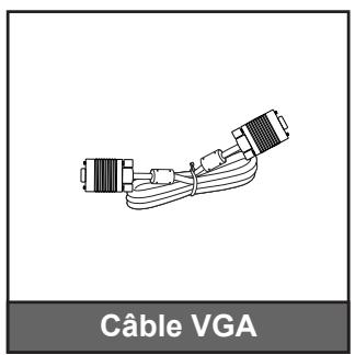 OPTOMA EH504 - Description du contenu de la boîte - 5