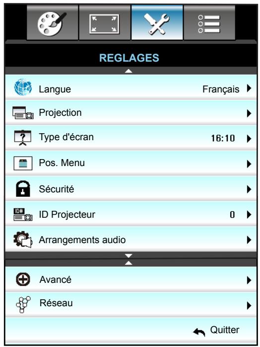 OPTOMA EH504 - Menu Configuration - 1