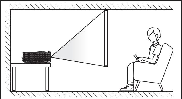 OPTOMA EH504 - Installation du projecteur - 3