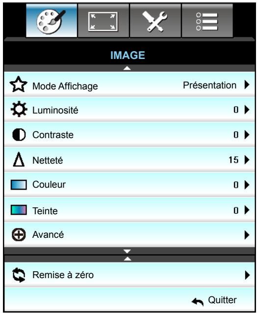 OPTOMA EH504 - Menu Image - 1