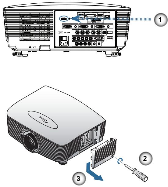 OPTOMA EH505 - Avertissement : - 1