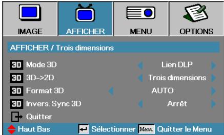 OPTOMA EH505 - Display | Trois dimensions - 1