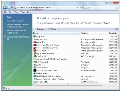OPTOMA EH505e - Comment activer TELNET sur Windows VISTA / 7 - 2