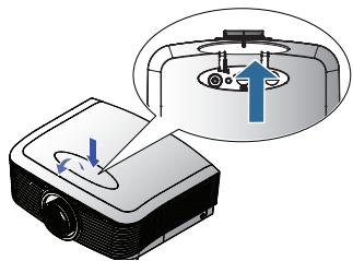 OPTOMA EH505e - Démontage de l'objectif du projecteur - 2