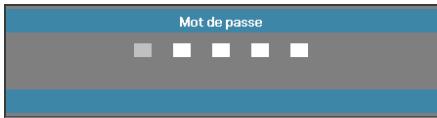 OPTOMA EH505e - Paramètres de sécurité - 1