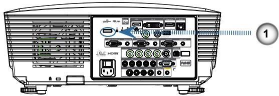 OPTOMA EH505e - Avertissement : - 1