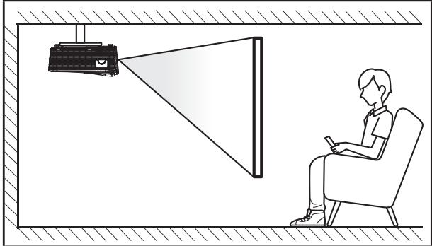 OPTOMA EH515TST - Installation du projecteur - 4