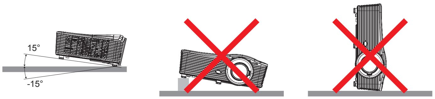 OPTOMA EH515TST - Avis concernant l'installation du projecteur - 1