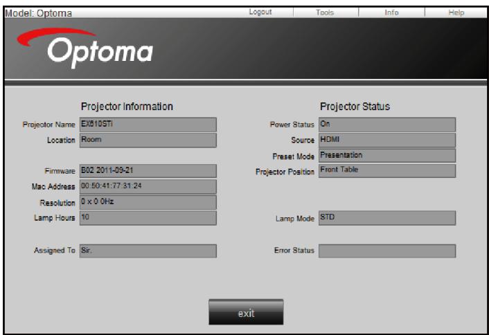 OPTOMA EH615 - UTILISER LE PROJECTEUR - 1