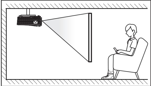 OPTOMA EH615 - Installation du projecteur - 4