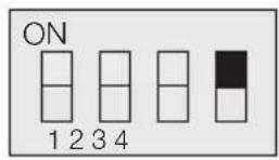Vimar 01740 - Anti-masking configuration (Dip switch 4) - 1