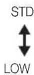 Vimar 01740 - PIR Sensitivity configuration (Dip switch 3) - 2
