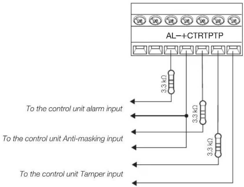 Vimar 01740 - Connection to the control unit - 1