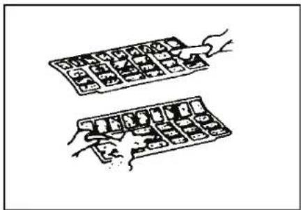 Illustration of two hand-drawn abacus-like objects with no visible text or symbols