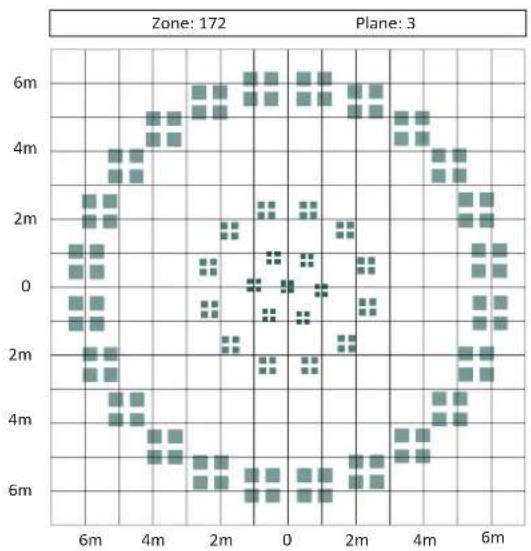 Hikvision DS-PDCL12-EG2-WB - Detector zones and planes - 1