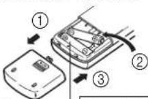 MITSUBISHI PEA-M125GAA - Battery installation/replacement - 1