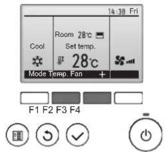 MITSUBISHI PEA-M125GAA - For wired remote controller - 1
