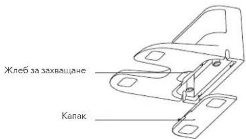 Жлеб за захващане Капак