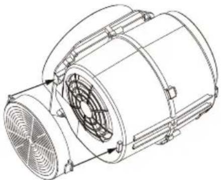 Exquisit FKH92-3BL - REPLACING THE ACTIVATED CHARCOAL FILTER - 1