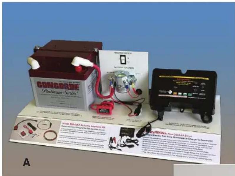 BatteryMINDer 128CEC2-AA-S3 - Charging a Battery in a Tightly Confined Area - 1