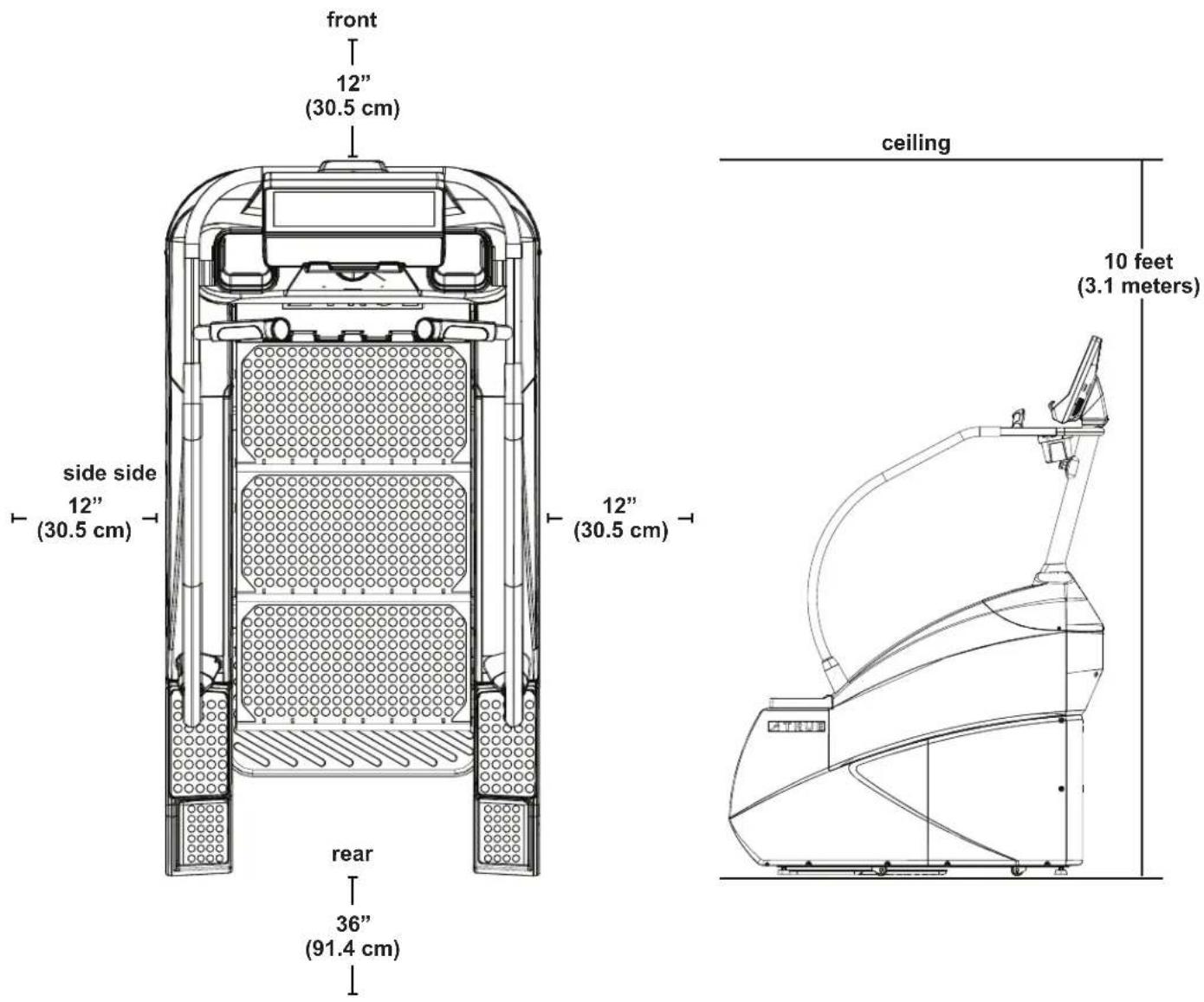 True VC900 - SPACE REQUIREMENTS - 1