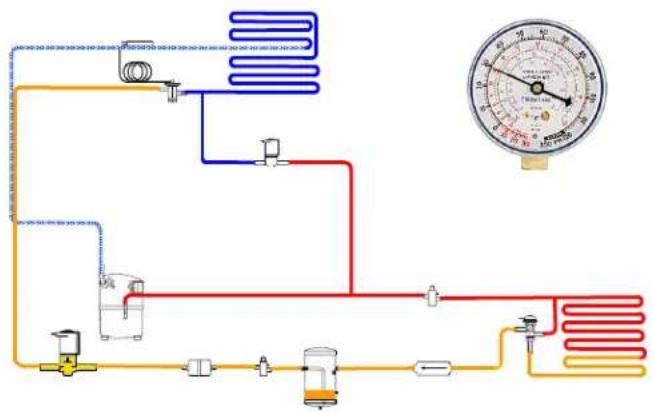 Ice-O-Matic CIM0430HA - REFRIGERATION SECTION - 1