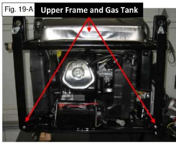 Fig. 19-A Upper Frame and Gas Tank