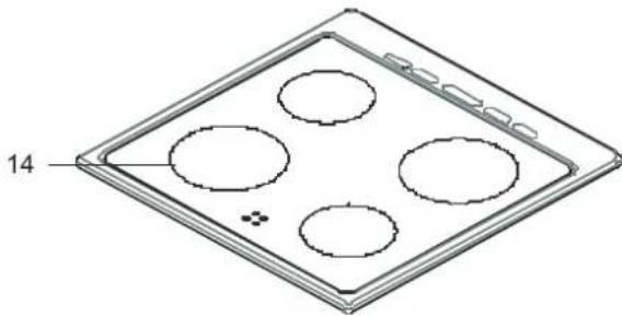 Eurom EV500EWH - Part of List : - 1