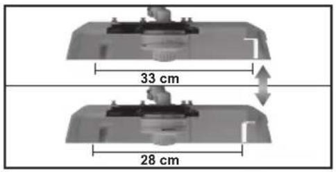 33 cm 28 cm
