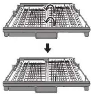 Esatto EDW606CS - Cutlery Rack Usage Tips - 2
