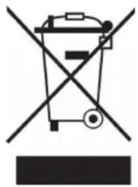 Prohibition sign with crossed-out trash bin and prohibition symbol