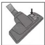 BEKO BKS 1351 K - Adjusting the parquet/ carpet brush - 2