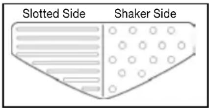 Slotted Side Shaker Side