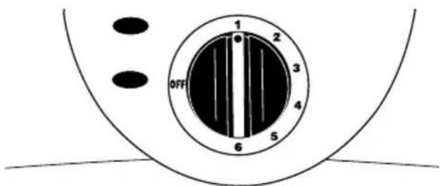 1 2 3 4 5 6 OFF