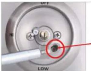 COYOTE C1FTG30NG - 3lame Adjustment - 1