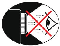 OPTOMA EP706 - Avertissement de Sécurité pour les Yeux - 1