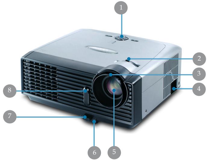 OPTOMA EP706 - Vue d'ensemble sur le produit - 1