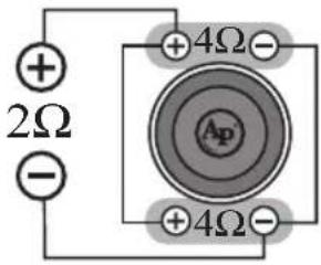 Audiopipe TS-FA120 - Wiring options - 1