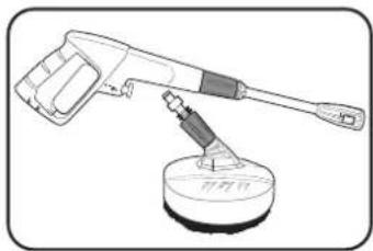 Ozito HPW-1885K - Attaching The Spray Gun &amp; Accessories - 3