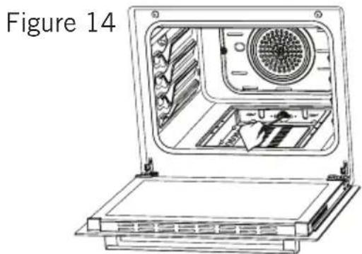 CORBERO CCSF45020BW - Removal of the lower burner: - 4