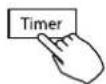 ActronAir URC-125CS - To Set the On and Off Timer - 1