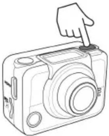 COBRA WASPcam 9900 - Turning ON/OFF the Camcorder - 1