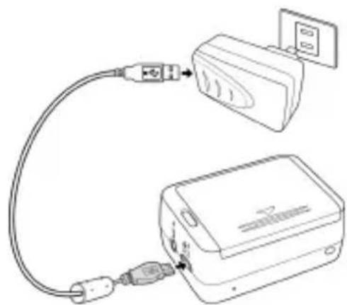 COBRA WASPcam 9900 - Charging the Battery - 2