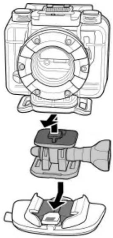 COBRA WASPcam 9900 - Assembling the Camcorder Accessories - 1