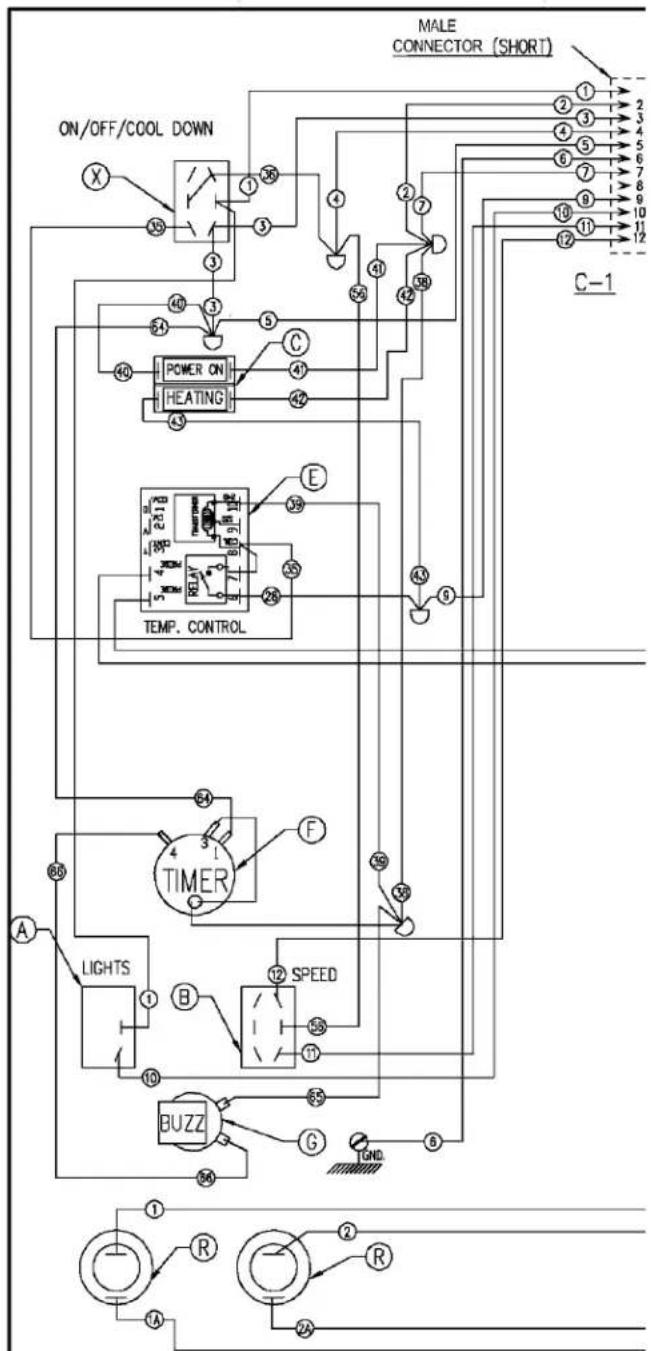Vulcan VC44ED-480 - WIRING DIAGRAMS - 9