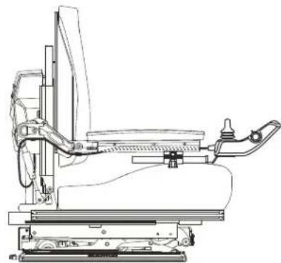 QUANTUM J6 - To install the power seat: - 2